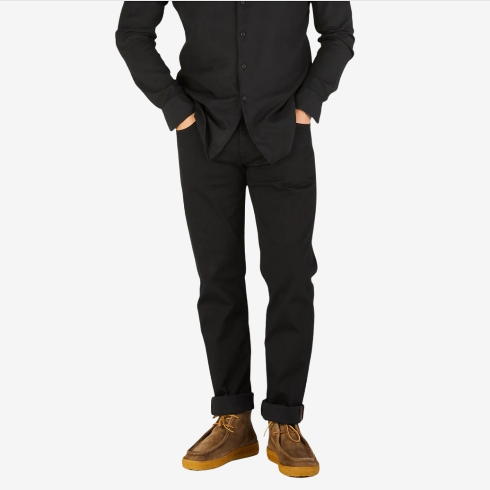 SARTORIA TRAMAROSSA Black Super Stretch Michelangelo Jeans